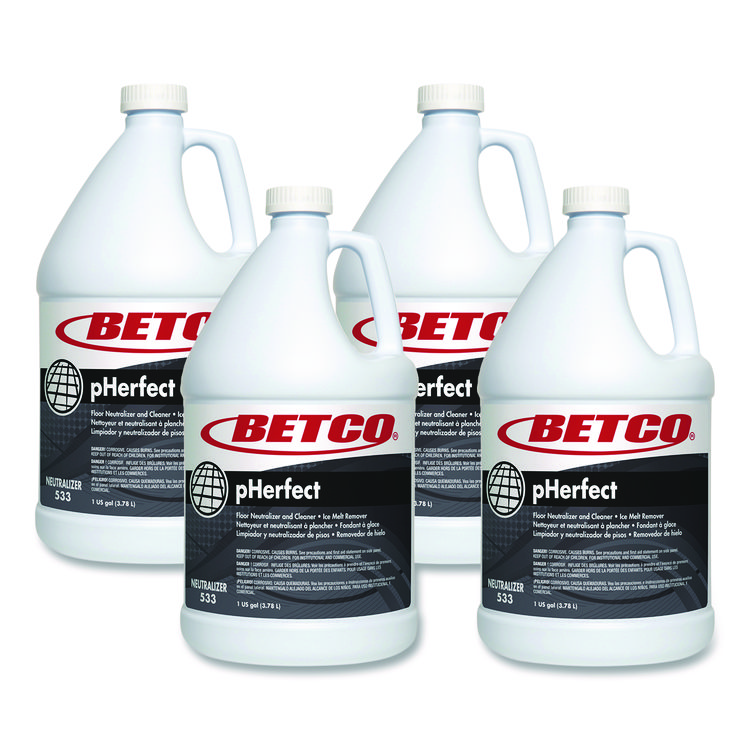 pHerfect Floor Neutralizer and Cleaner, 1 gal Bottle, 4/Carton