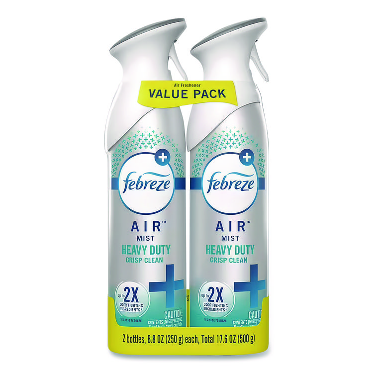 AIR, Crisp Clean, 8.8 oz Aerosol Spray, 2/Pack