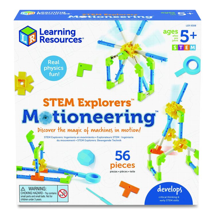 LEARNING RESOURCES STEM Explorers Motioneering, Grades K to 2, 56 ...