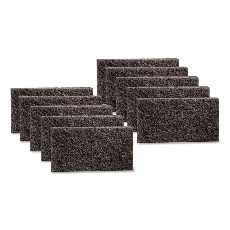 Doodlebug Hi-Pro Utility Pad, 4.62 x 10, Black, 10/Box