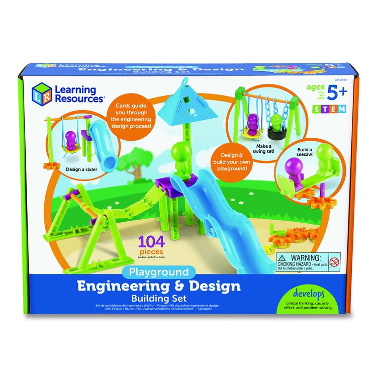 LEARNING RESOURCES Playground Engineering and Design Building Set ...