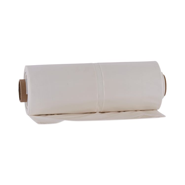 Industrial Can Liners, 60 gal, 2.5 mil, 21" x 17" x 65", Clear, 50/Carton