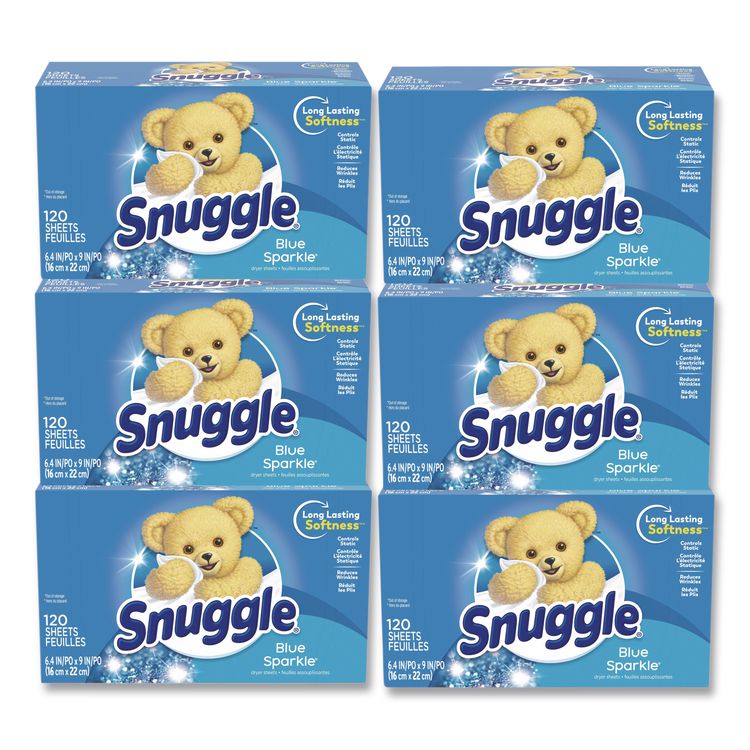 Fabric Softener Sheets, Fresh Scent, 120 Sheets/box, 6 Boxes/carton