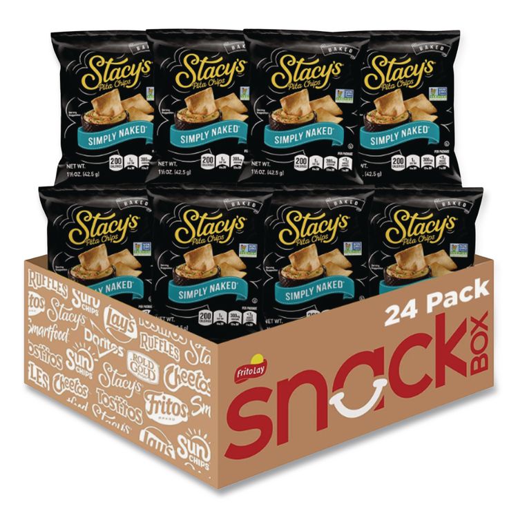 Pita Chips, Original, 1.5 oz Bag, 24/Carton