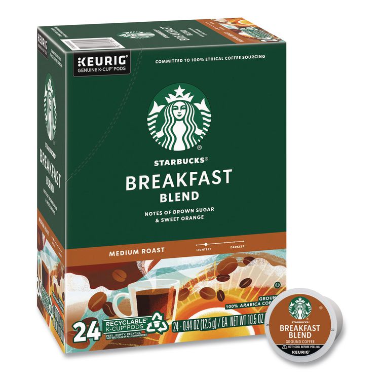 Breakfast Blend K-Cups, 24/box