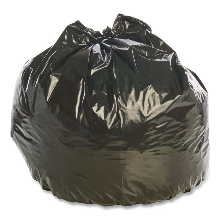 Insect-Repellent Trash Bags, 35 Gal, 2 Mil, 33" X 45", Black, 80/box