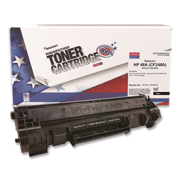 7510017260616 Remanufactured CF248A (48A) Toner, 1,000 Page-Yield, Black
