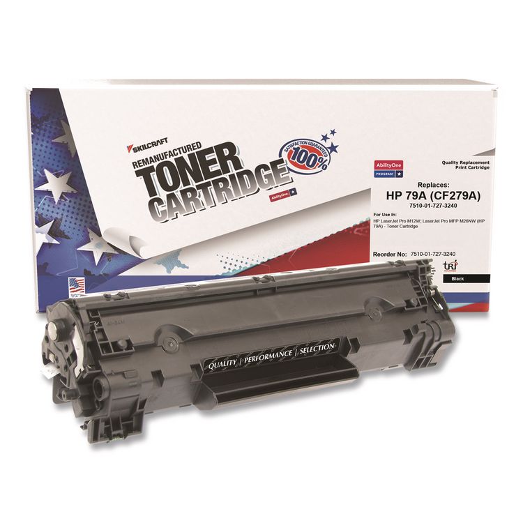 7510017273240 Remanufactured CF279A (79A) Toner, 10,000 Page-Yield, Black