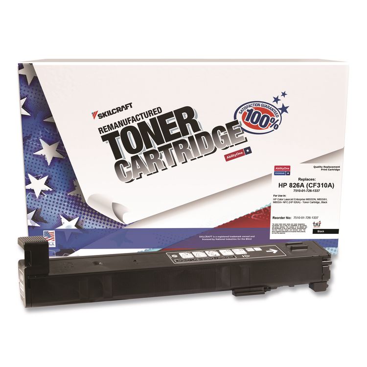 7510017261337 Remanufactured CF310A (826A) Toner, 29,000 Page-Yield, Black