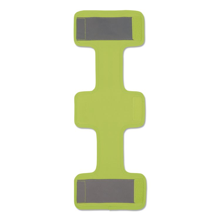 GloWear 8105 Hi-Vis Seat Belt Cover, 2.17" x 16.54", Lime