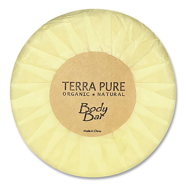 Terra Pure Cleansing Bar, Green Tea Lemongrass, 1.25 oz, 350/Carton