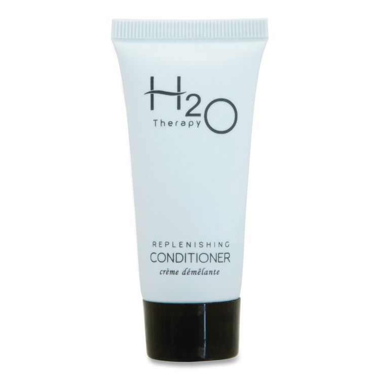 H2O Therapy Conditioner Single Use, White Tea and Lemongrass Scent, 0.85 oz Tube, 300/Carton