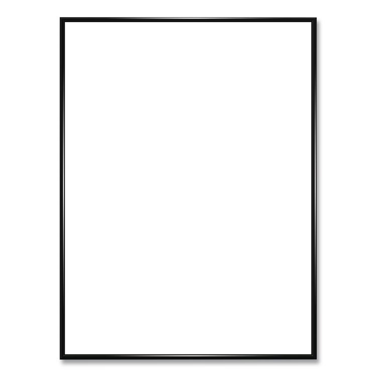 Poster Frame, Plastic, 24 x 36 Insert, Black, 10/Pack