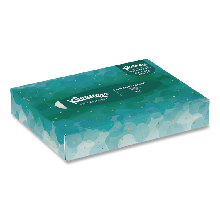 White Facial Tissue Junior Pack, 2-Ply, 48 Sheets/Box, 64 Boxes/Carton