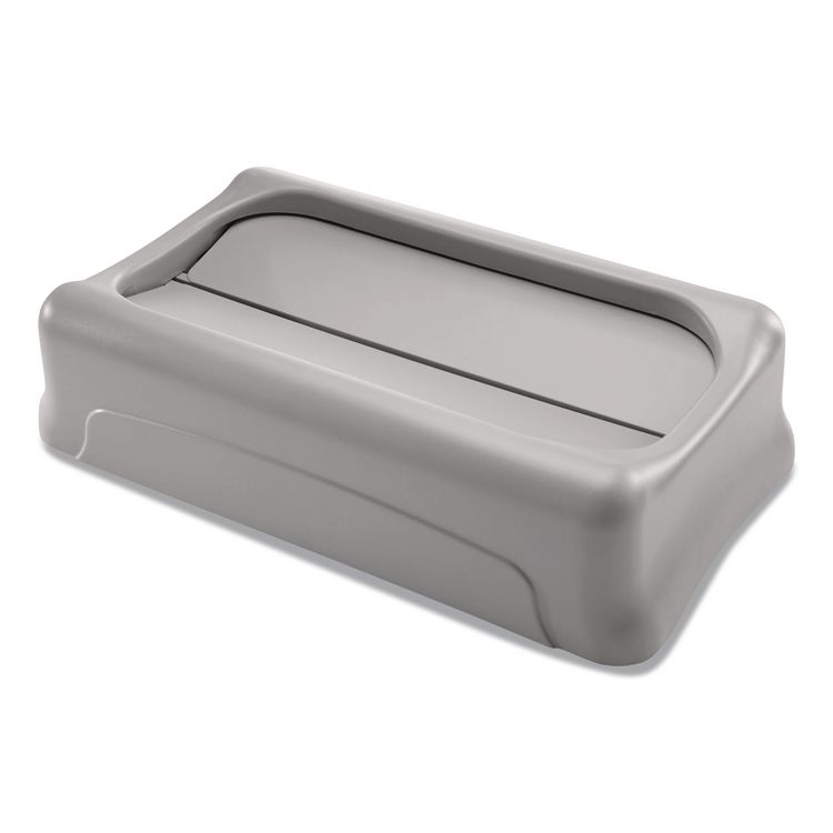 Swing Lid For Slim Jim Waste Container, Gray