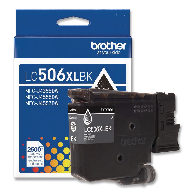 LC506 INKvestment, High-Yield Ink, 2,500, Page-Yield, Black