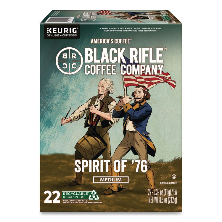 Spirit of '76 Coffee K-Cups, 22/Box