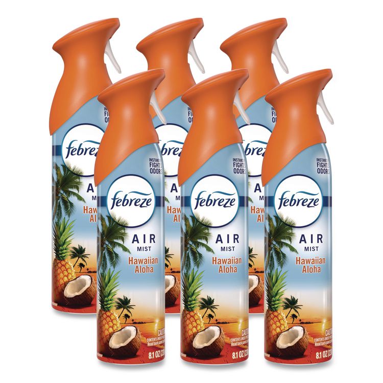 AIR, Hawaiian Aloha, 8.1 oz Aerosol Spray, 6/Carton