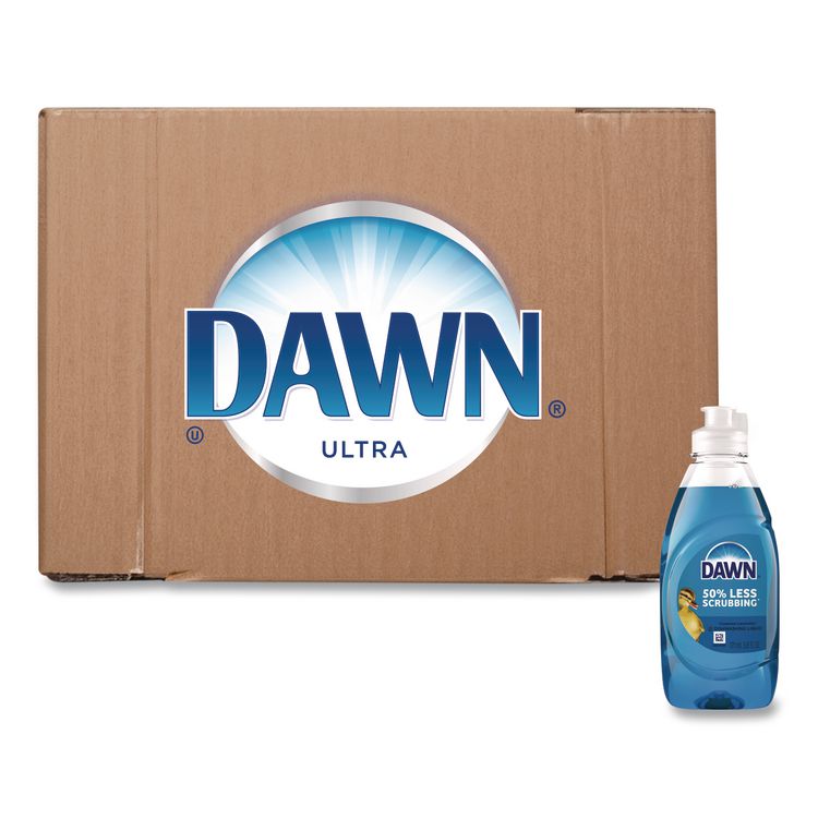 Ultra Liquid Dish Detergent, Dawn Original, 5.8 oz Bottle, 18/Carton