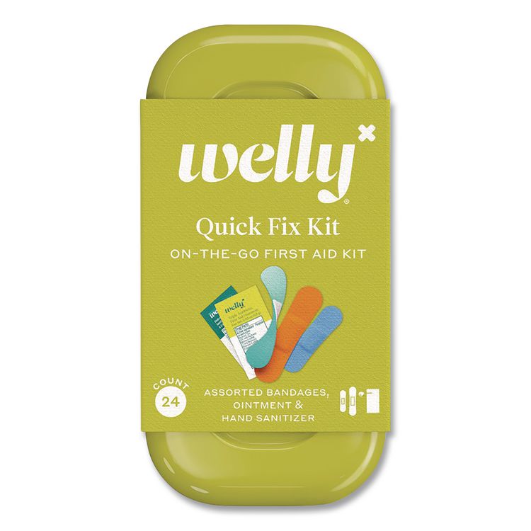 Quick Fix Kit, 24 Pieces, Tin Case