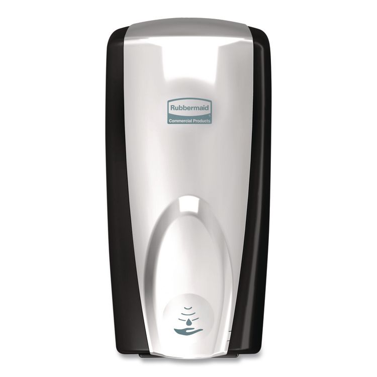 Autofoam Touch-Free Dispenser, 1,100 Ml, 5.2 X 5.25 X 10.9, Black/chrome