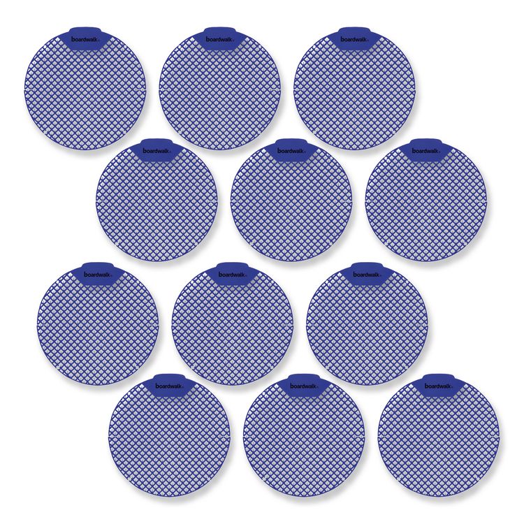 Urinal Screen, Tutti Frutti Scent, Blue, 1.8 oz, Dozen