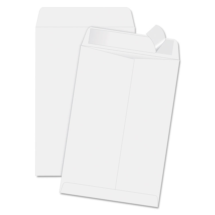 Picture of Redi Strip Catalog Envelope, 6 1/2 x 9 1/2, White, 100/Box