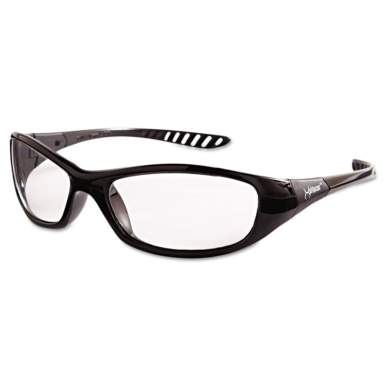 Picture of V40 Hellraiser Safety Glasses, Black Frame, Clear Lens