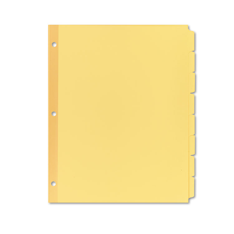 Picture of Write-On Plain-Tab Dividers, 8-Tab, Letter, 24 Sets