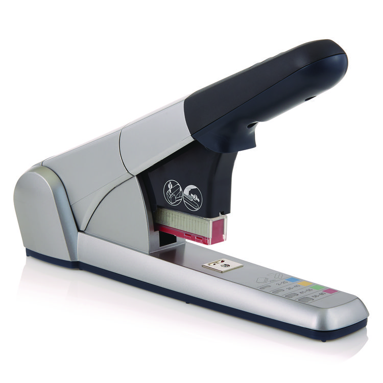 Picture of Heavy-Duty Cartridge Stapler, 80-Sheet Capacity, Silver