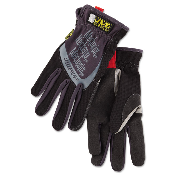 Picture of FastFit Work Gloves, Black, Medium