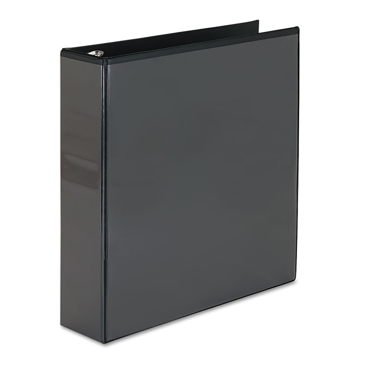 Picture of Showcase Economy View Binder w/Round Rings, 11 x 8 1/2, 2" Cap, Black