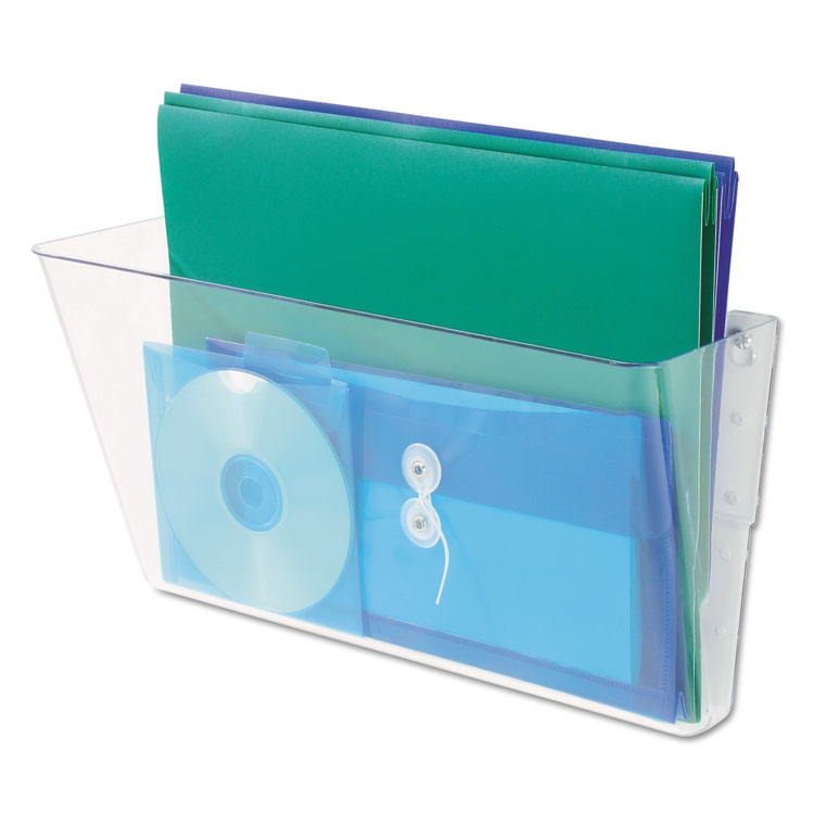 Picture of Add-on Pocket for Wall File, Letter, Clear
