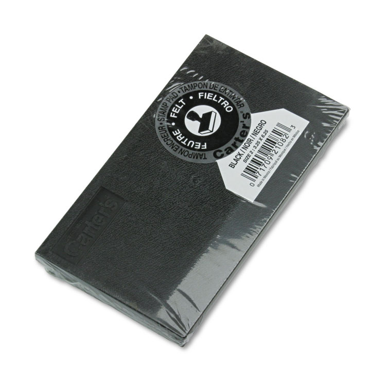 Picture of Felt Stamp Pad, 6 1/4 x 3 1/4, Black