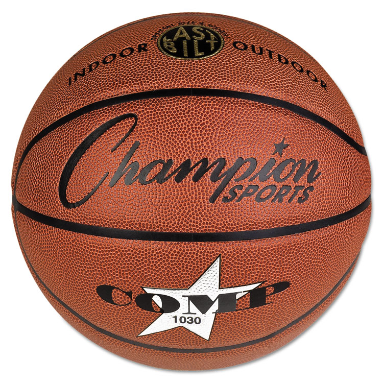 Picture of Composite Basketball, Official Intermediate, 29", Brown