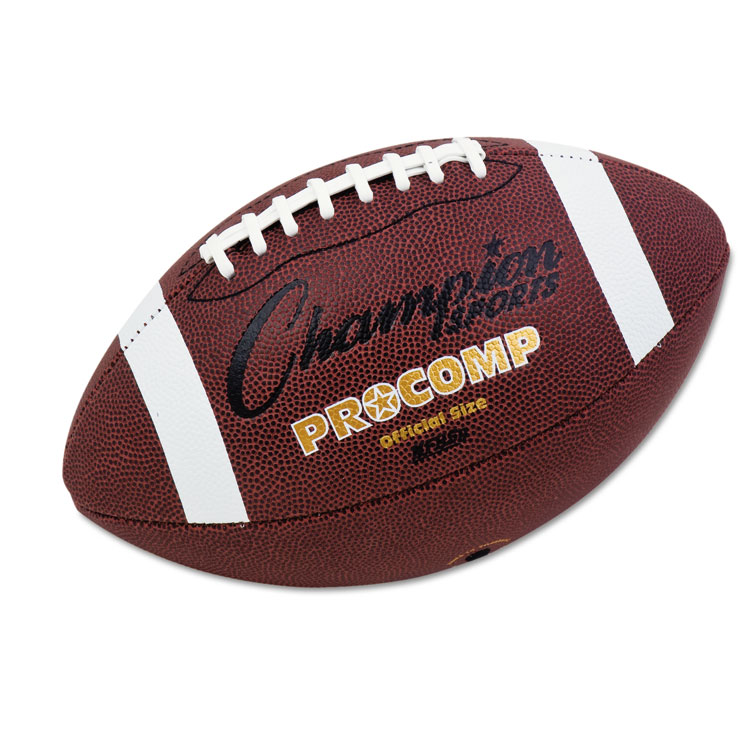 Picture of Pro Composite Football, Official Size, 22", Brown