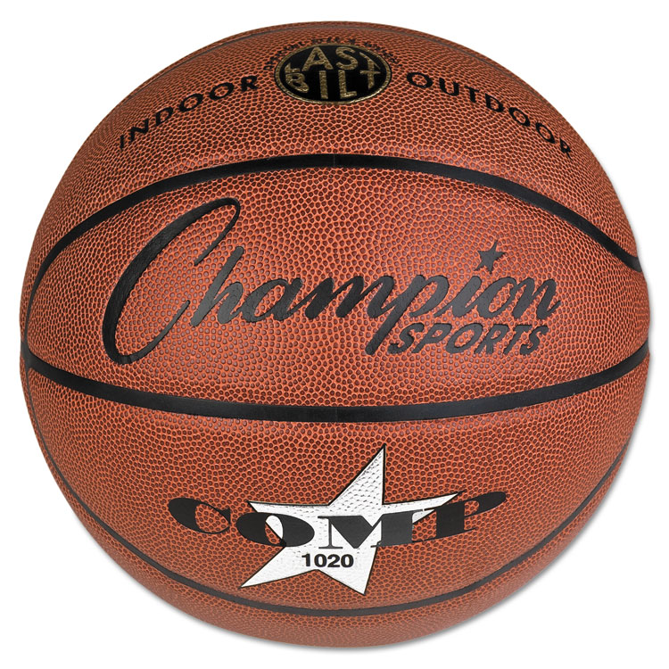 Picture of Composite Basketball, Official Size, 30", Brown