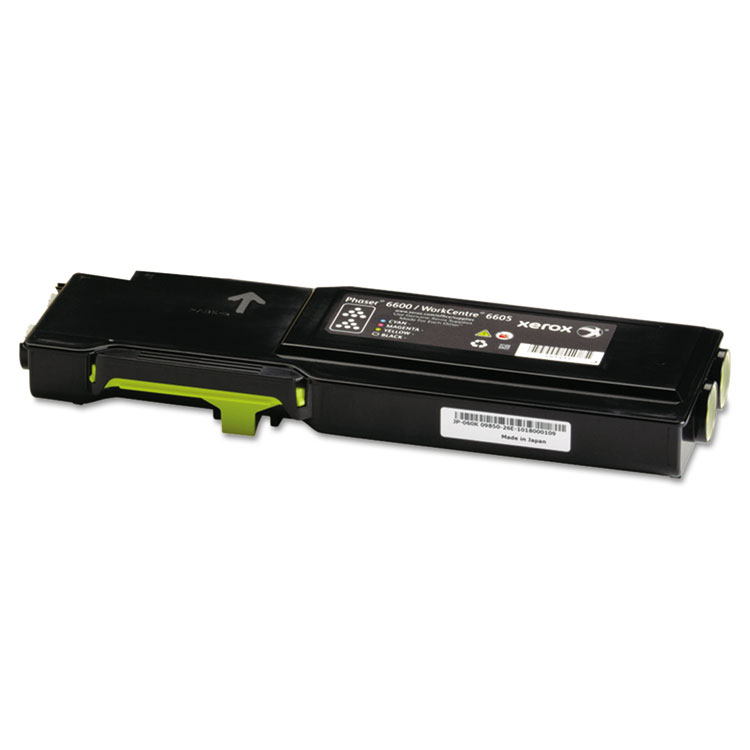 Picture of 106R02243 Toner, 2000 Page-Yield, Yellow