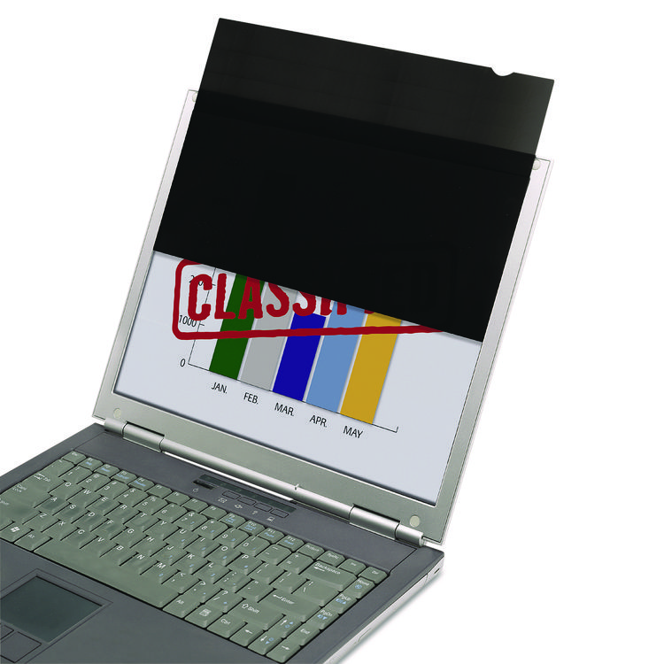 7045015995302, SKILCRAFT Shield Privacy Filter for 15.6" Widescreen Flat Panel Monitor/Laptop, 16:9 Aspect Ratio