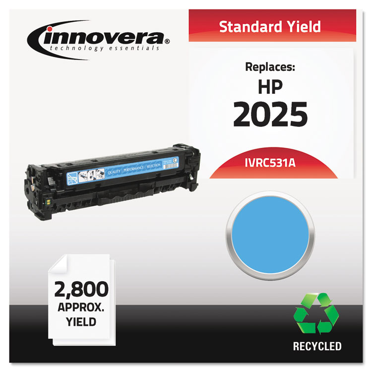 Picture of Remanufactured CC531A (304A) Toner, Cyan
