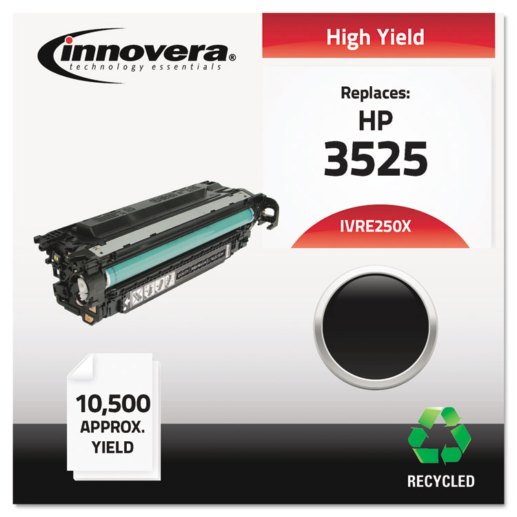 Picture of Remanufactured CE250X (504X) High-Yield Toner, Black