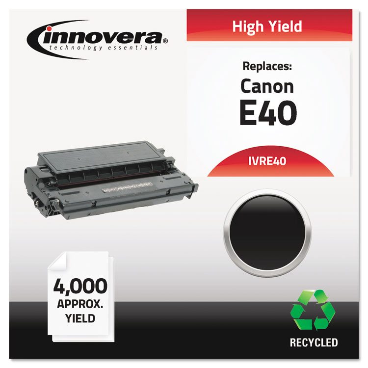 Picture of Remanufactured 1491A002AA (E40) High-Yield Toner, Black