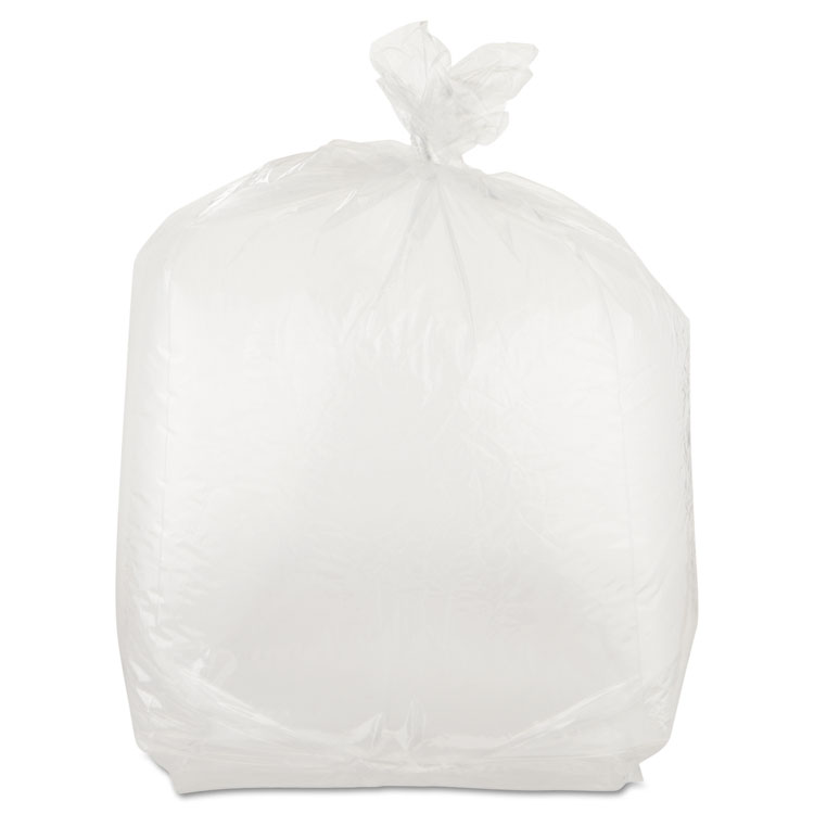 Picture of Get Reddi Food & Poly Bag, 10 x 8 x 24, 22-Quart, 1.00 Mil, Clear, 500/Carton