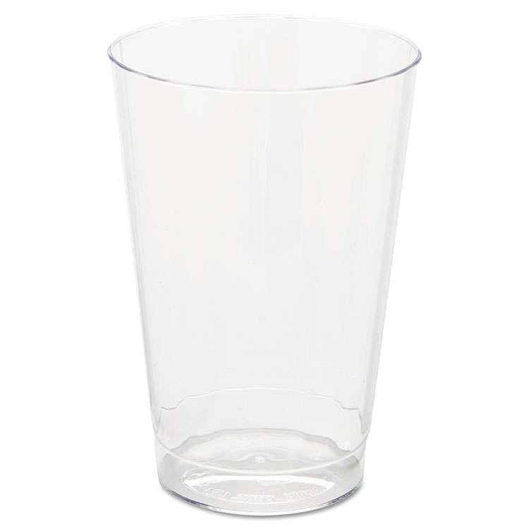 Picture of Classic Crystal Plastic Tumblers, 12 Oz, Clear, Fluted, Tall