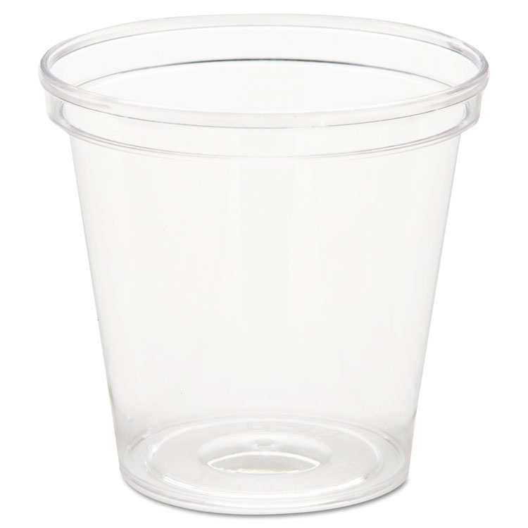 Picture of Comet Plastic Portion/shot Glass, 1 Oz, Clear