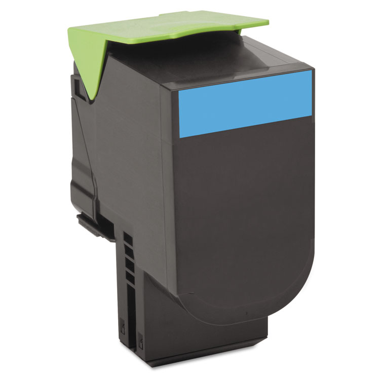 Picture of 80C10C0 Toner, 1000 Page-Yield, Cyan