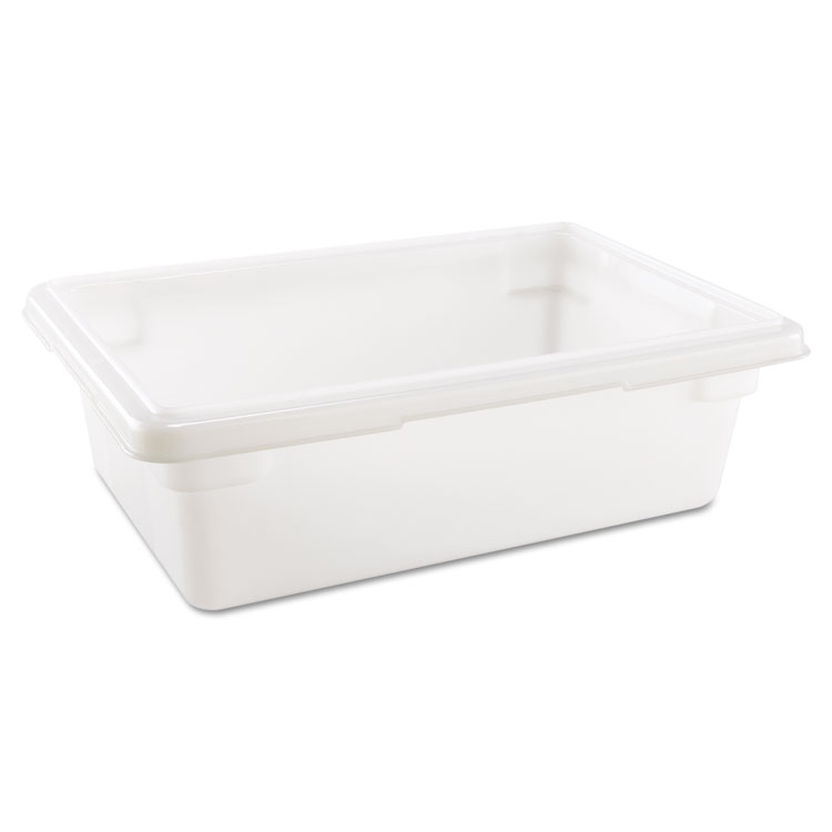 Picture of Food/Tote Boxes, 3.5gal, 18w x 12d x 6h, White