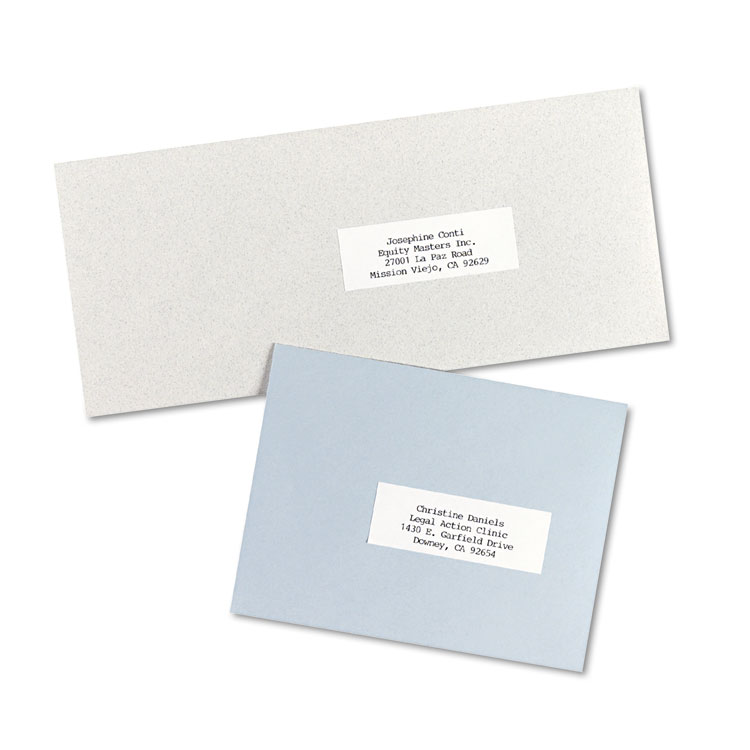 Picture of Copier Address Labels, 1 x 2 13/16, White, 8250/Box