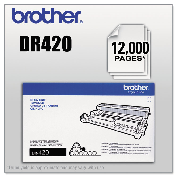 [BRTDR420 Brother DR420 DR420 Drum Unit HILL & MARKES