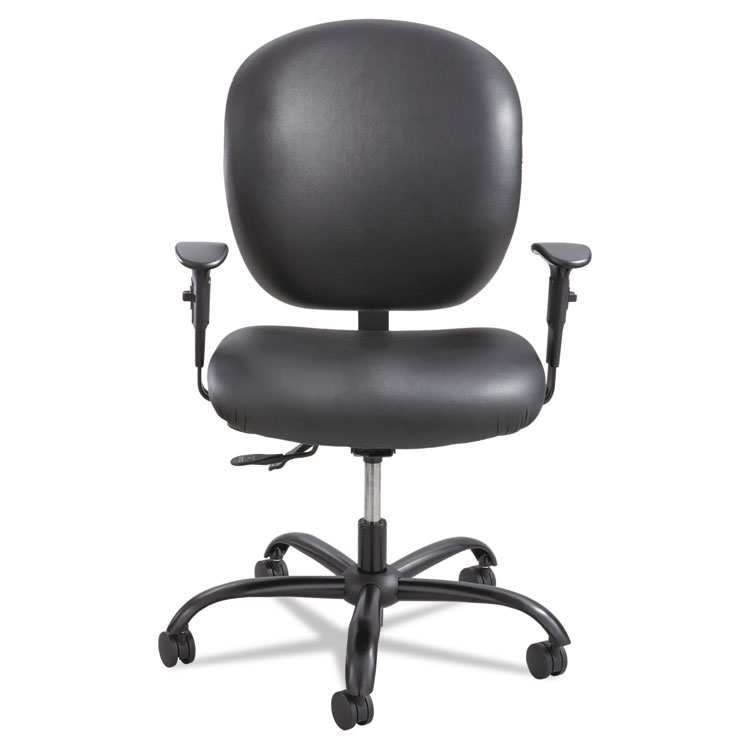 Picture of Alday Series Intensive Use Chair, Vinyl Back, Vinyl Seat, Black